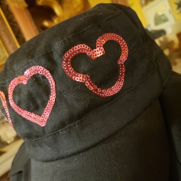DISNEY PARKS ADULT BLACK BB STYLE HAT - Picture 2 of 8